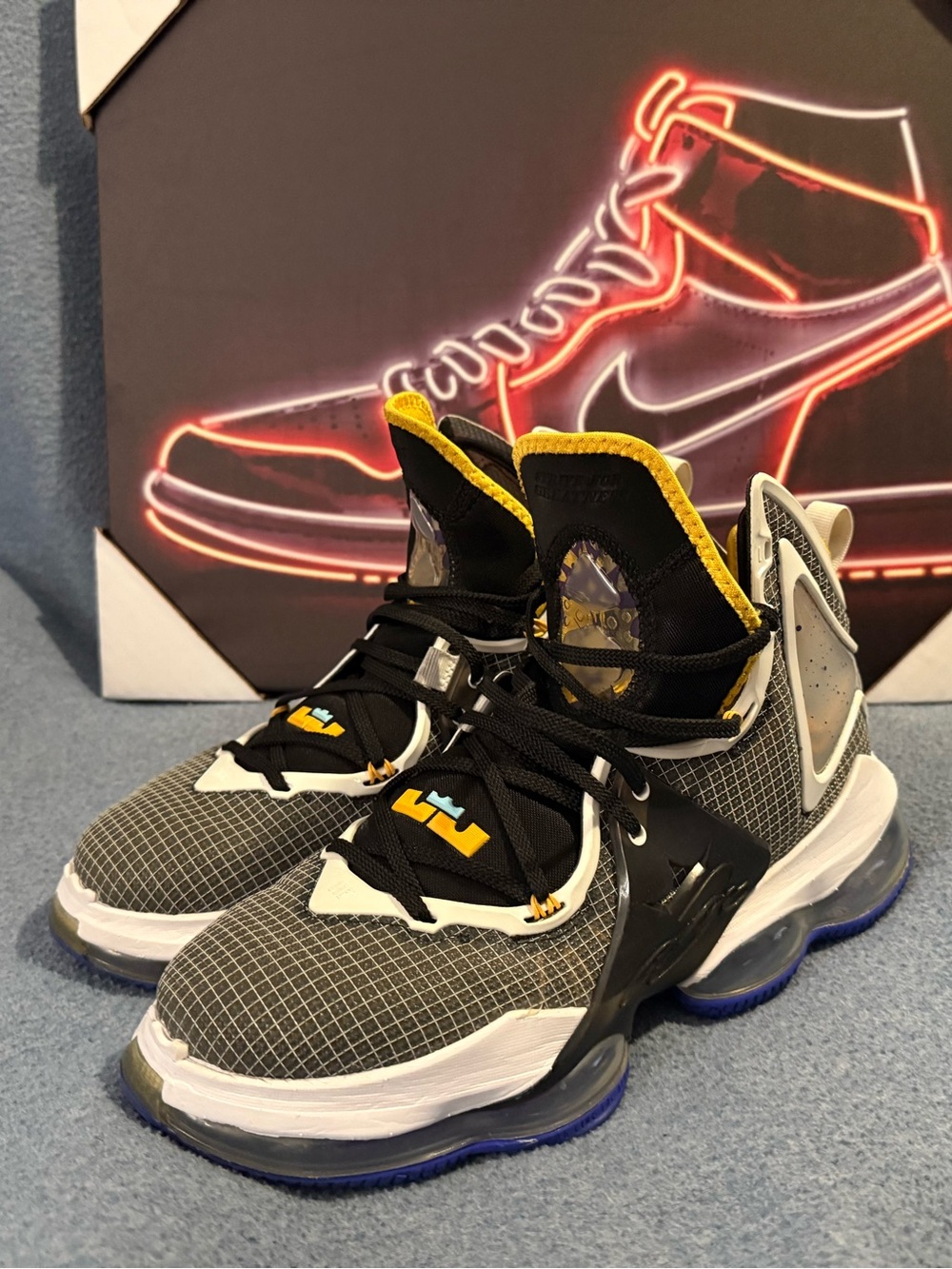 Nike LeBron 19 "Fast Food" Basketball Shoes | Men’s Size 10